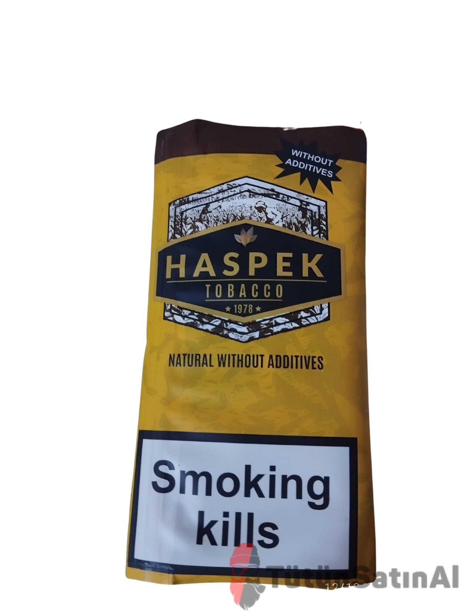 1000090023.jpg HASPEK Organik Sigara Sarma Tütünü 50 gr - Görsel 1