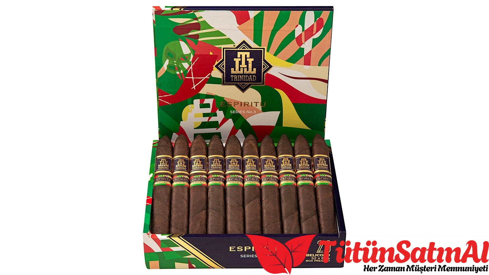 536385015-trinidad-series-no3-belicoso-open-box-1600.jpg Trinidad Espiritu Series No. 3 - Görsel 1