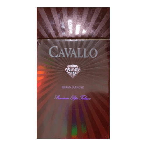 6d23b1ff389b501a37c1ec54d5c97966.png Cavallo Brown Diamond Kahveli Sigara - Görsel 1