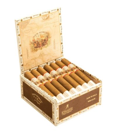 AJ Fernandez New World Connecticut Toro 20 puro açık ahşap kutu