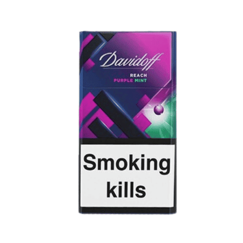 Davidoff-Reach-Purple-Mint.png Davidoff Reach Purple Mint ( Böğürtlen-Nane) - Görsel 1