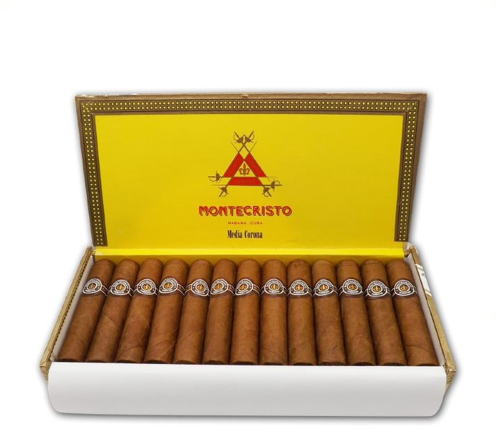 Montecristo_MediasCoronas_box251.jpg Montecristo Media Corona - Görsel 1