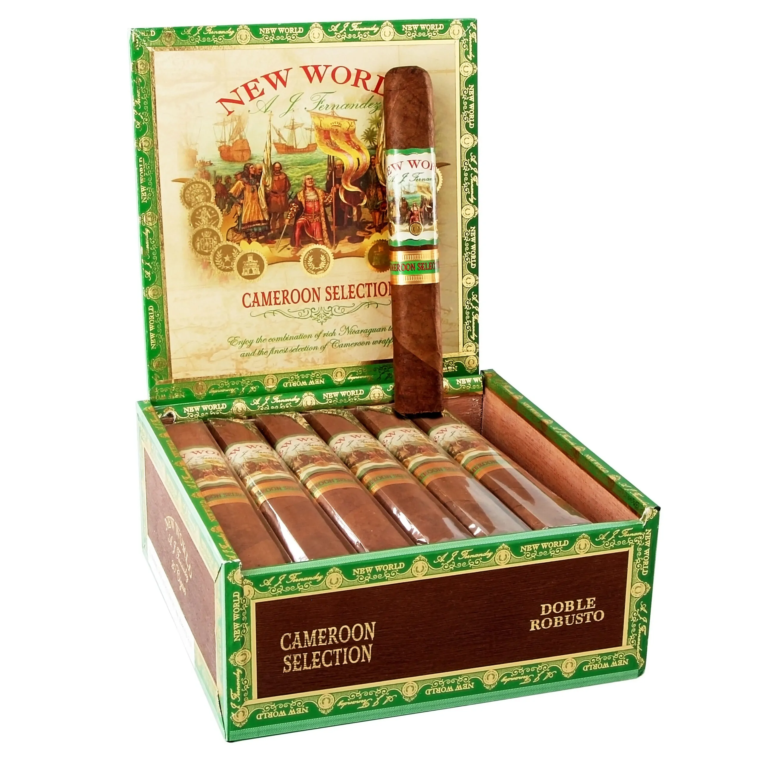 New-World-Cameroon-Double-Robusto-54New-World-Cameroon-Double-Robusto-54-butikpuro-scaled-1.webp Aj Fernandez New World Cameroon Double Robusto 20s - Görsel 1
