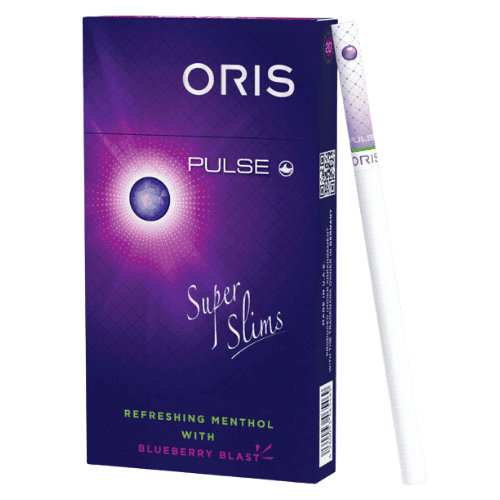 Oris-Pulse-Blueberry-Blast-Slims.png Oris Pulse Blueberry Blast Super Slims Sigara - Görsel 1