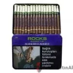 Rocks Short Tip Blueberry Sigarillo - Yaban Mersini Aromalı - 50's