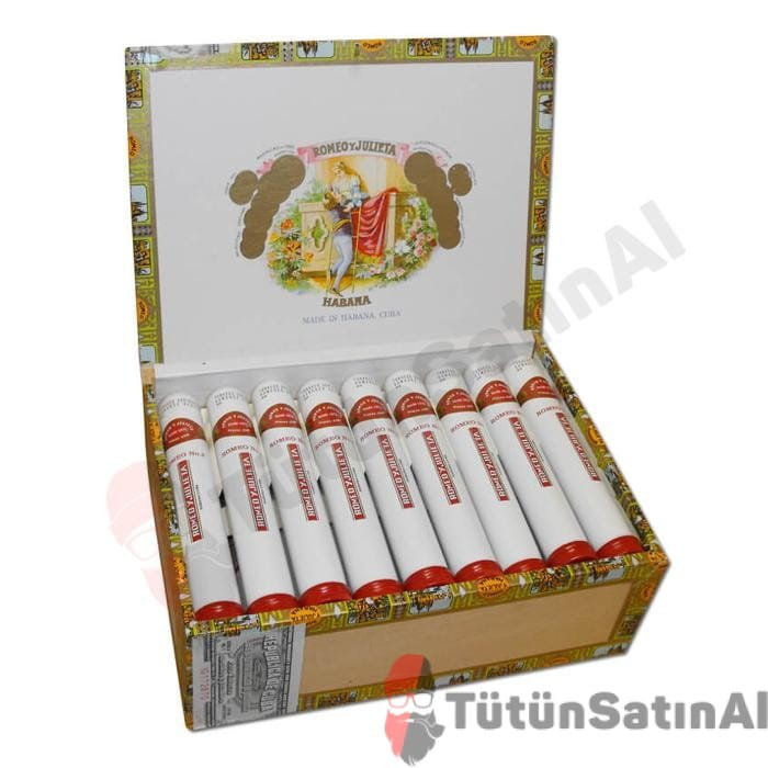 Romeo-y-Julieta-Romeo-No.2-TUBOS-25li.jpg Romeo y Julieta Romeo No.2 TUBOS 25'li - Görsel 1