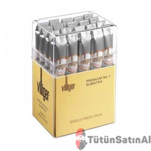 Villiger-Premium-Sumatra-No7-20s-Puro.jpg Villiger Premium Sumatra No.7 Puro - 20's - Görsel 1