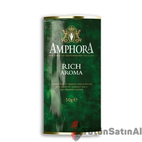 amphora-rich-aroma-pipo-tuetuenuejpgw1920q75.jpeg Amphora Rich Aroma Pipo Tütünü 50 g - Görsel 1