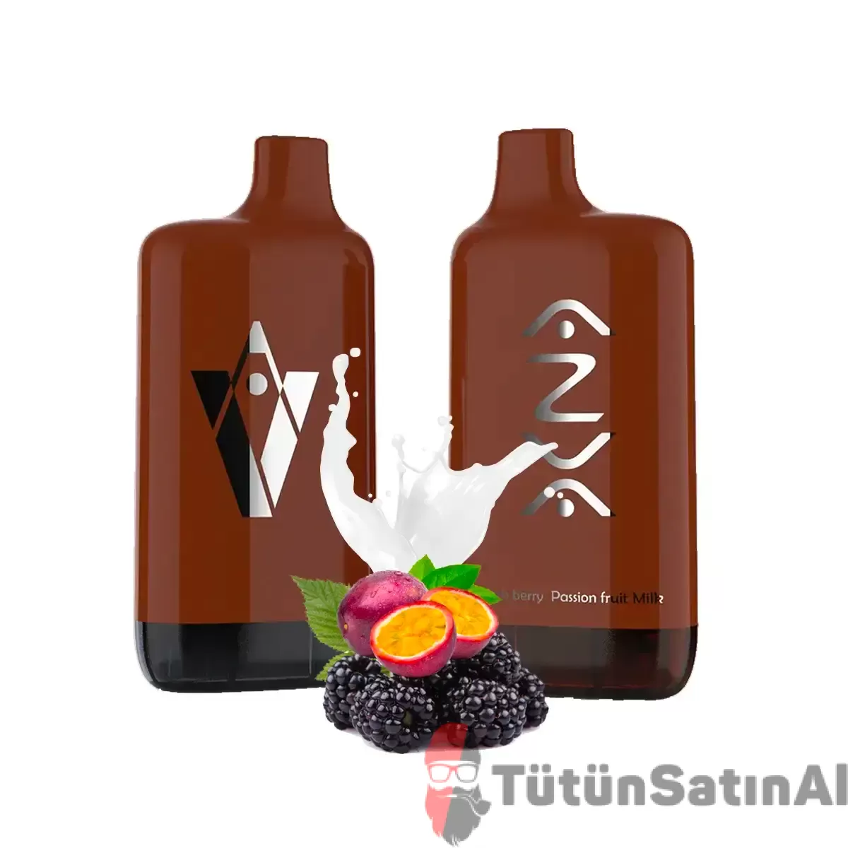 azva-puff-8000-blackberry-passion-tutuncesitleri50-.webp Azva Puff 8000 Blackberry Passion Fruit Milk - Görsel 1