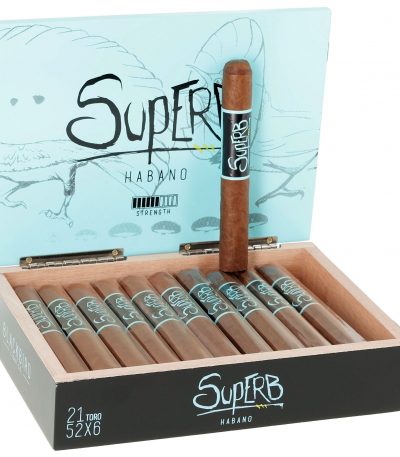 Blackbird Superb Habano Toro 6×52, açık 21’li ahşap kutu