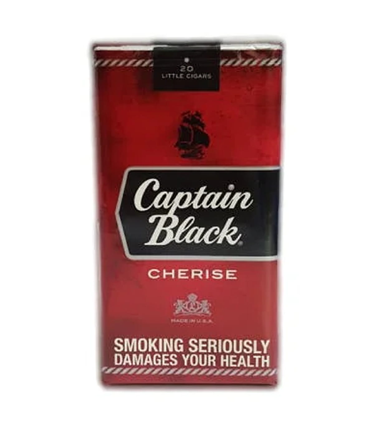 Captain Black Cherise 20 Little Cigars Captain Black Cherise 20 Little Cigars ürün paketi