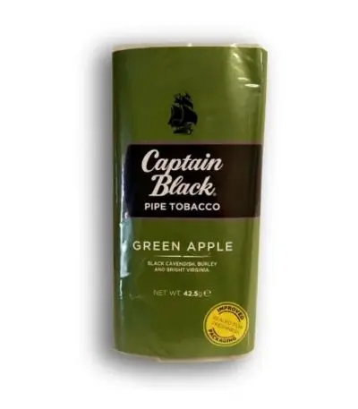 Captain Black Green Apple Pipo Tütünü (Elma Aromalı) ürün paketi
