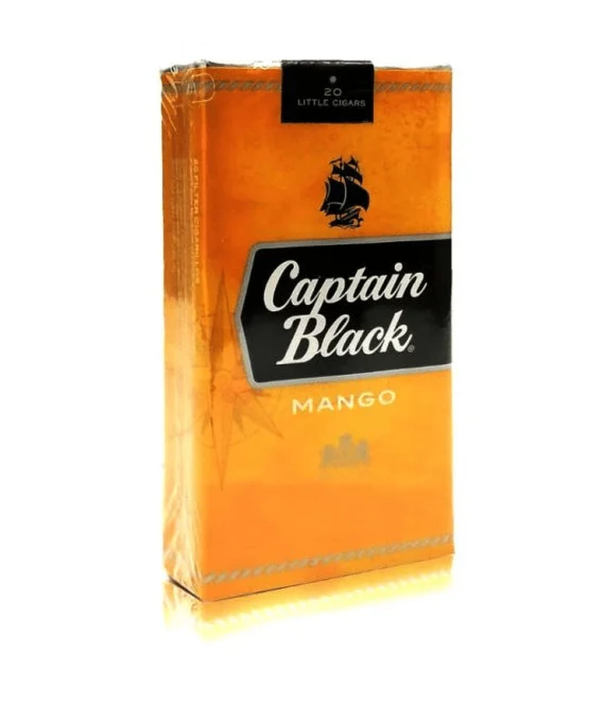 Captain Black Mango Aromalı İthal Sigara – Özel Asetat Filtre Captain Black Mango Aromalı İthal Sigara – Özel Asetat Filtre ürün paketi