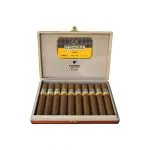 Cohiba Ámbar 10’lu açık ahşap puro kutusu