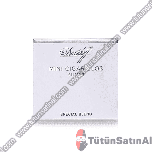 davidoff-mini-cigarillos-silver-20-li.png Davidoff Mini Cigarillos Silver 20'li - Görsel 1