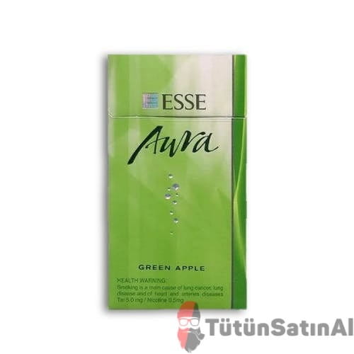 esse-sueper-slim-aura-green-apple-yesil-elma-aromali-ithal-sigarajpgw1920q75.jpeg Esse Süper Slim Aura Green Apple Yeşil Elma Aromali İthal Sigara - Görsel 1