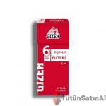 Gizeh Slim Pop-Up 6 mm Kutu Filtre 102 Adet