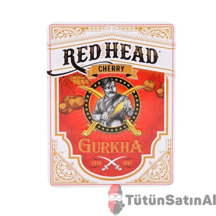 gurkha-cafe-tabac-red-head-cherry-petite-tutuncesitleri50.jpg Gurkha Cafe Tabac Red Head Cherry Petite - Görsel 1