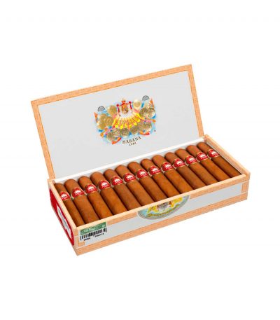 H. Upmann Half Corona 25’li ahşap kutu açık görünüm