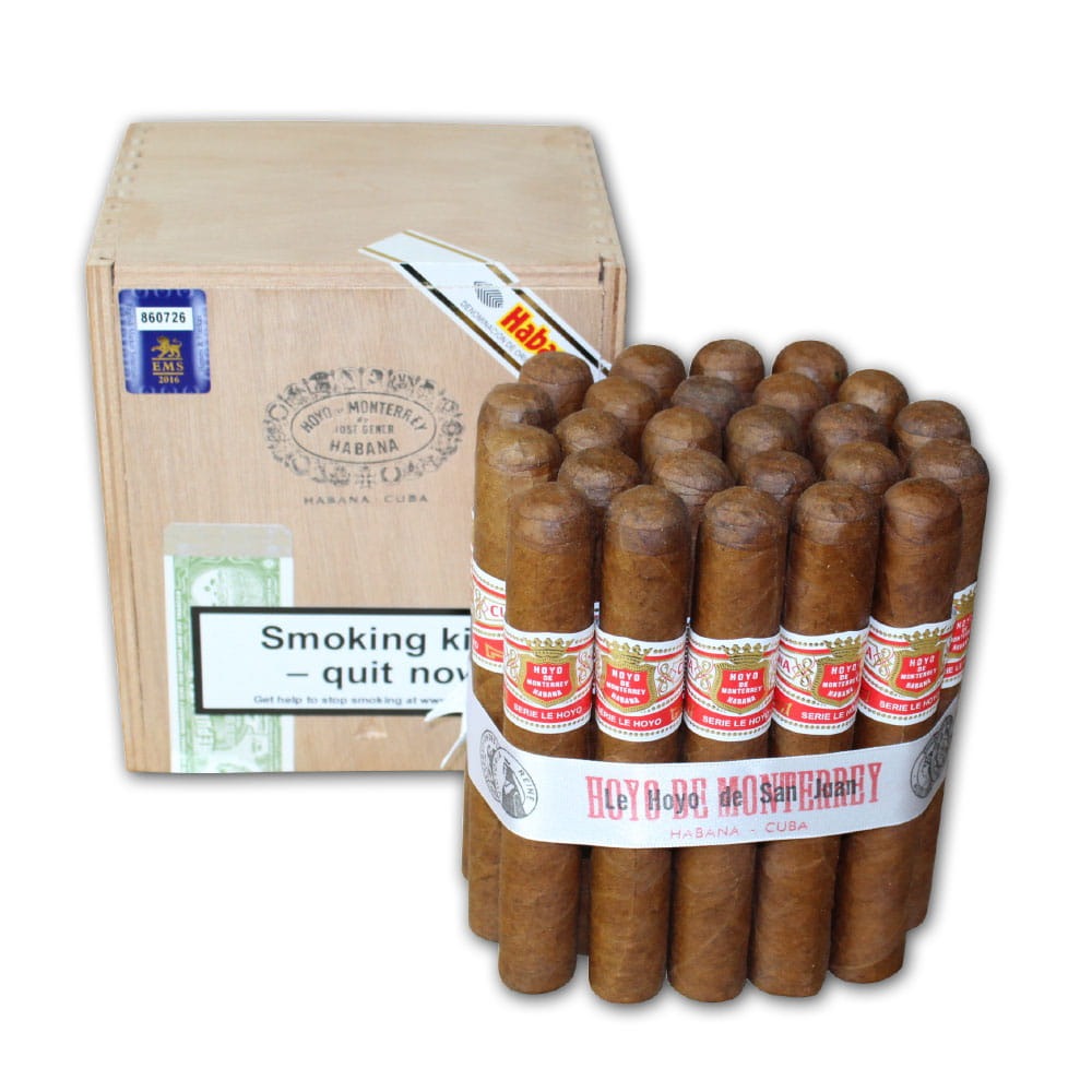 Hoyo de Monterrey Le Hoyo de San Juan 25’li kutu Hoyo de Monterrey Le Hoyo de San Juan 25’li kutu ve purolar