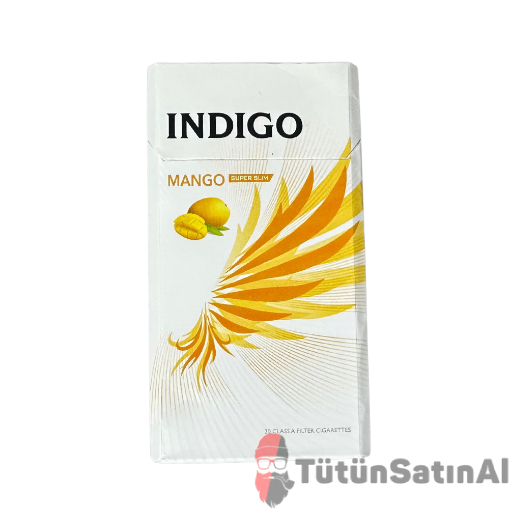 indigo-mango-1.png İNDİGO Mango Superslim Sigara - Mango aromalı sigara - Görsel 1