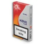 Keno Club Orange portakal aromalı sigara paketi