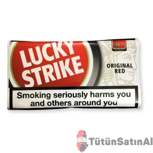 lucky-strike-ithal-paket-tuetuen-25grjpgw1920q75.jpeg Lucky Strike Original Red İthal Tütün 25gr - Görsel 1