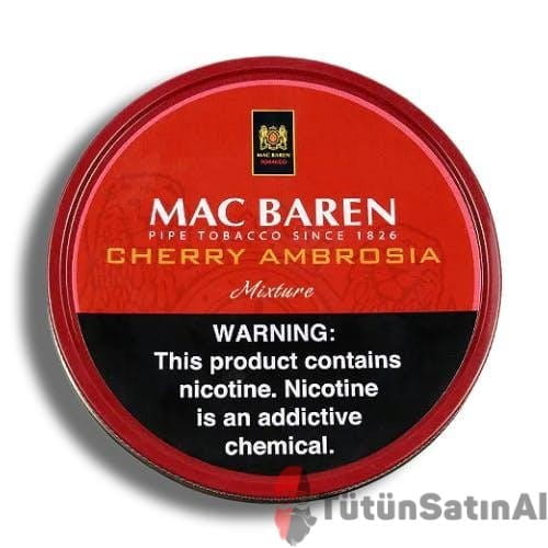mac-baren-cherry-ambrosia-kiraz-visne-aromali-pipo-tuetuenuejpgw1920q75.jpeg Mac Baren Cherry Ambrosia Pipo Tütünü - Görsel 1