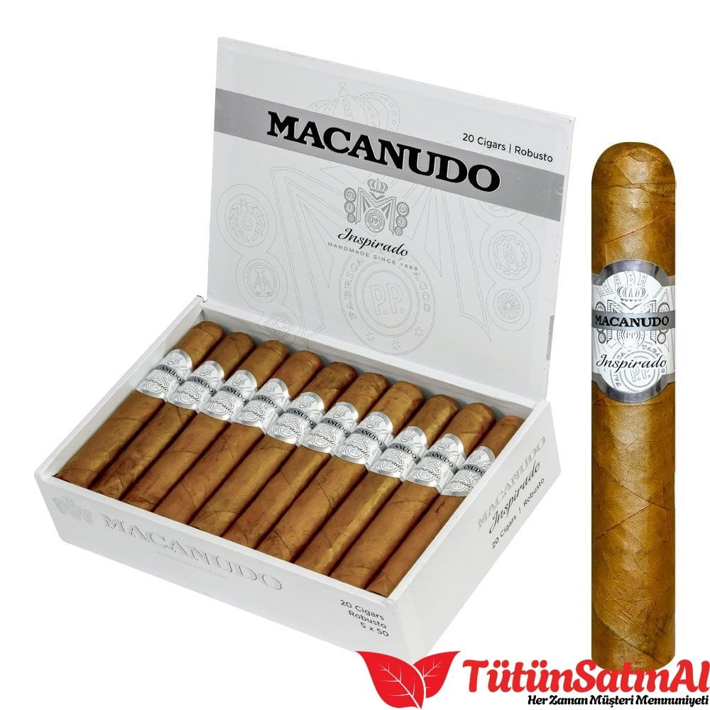 macanudo-inspirado-white-robusto.jpg Macanudo Inspirado White 20'S Robusto - Görsel 1