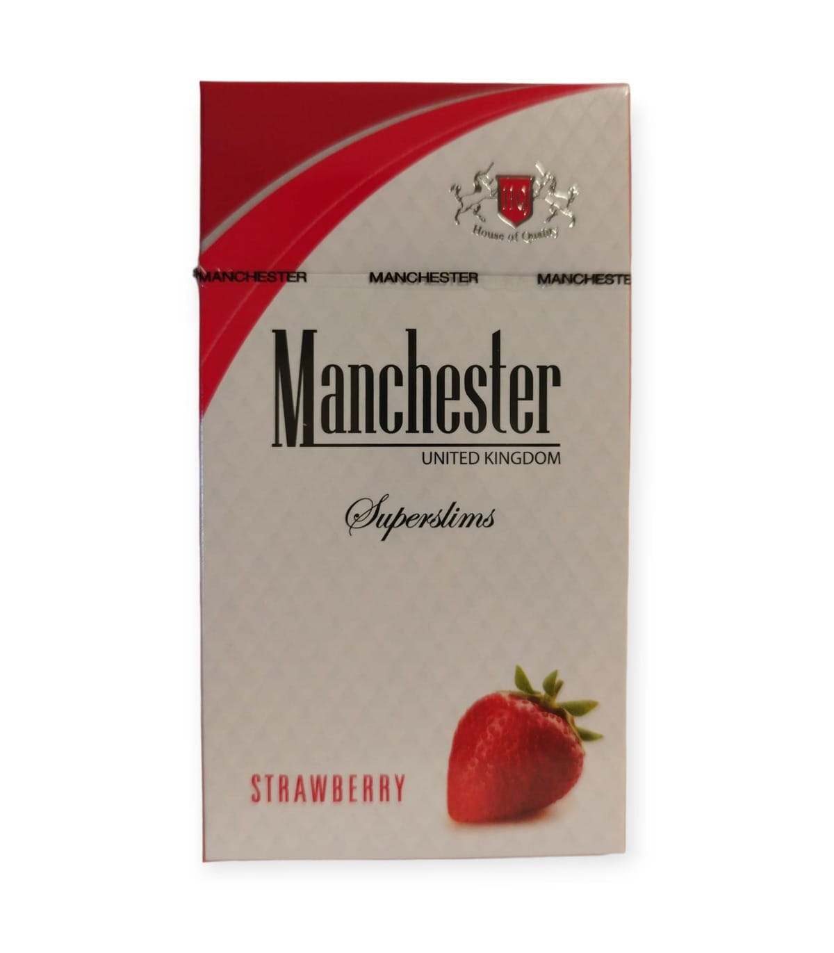 Manchester Superslims Strawberry – Çilekli Sigara Manchester Superslims Strawberry çilekli sigara paketi