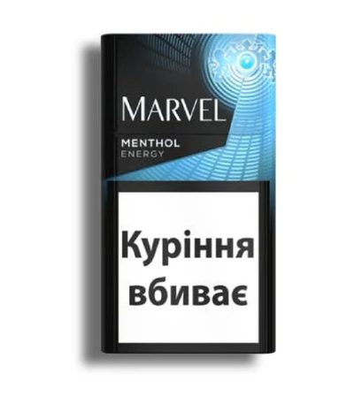 Marvel Menthol Energy sigara paketi