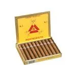 Montecristo No. 5 10’lu açık ahşap puro kutusu