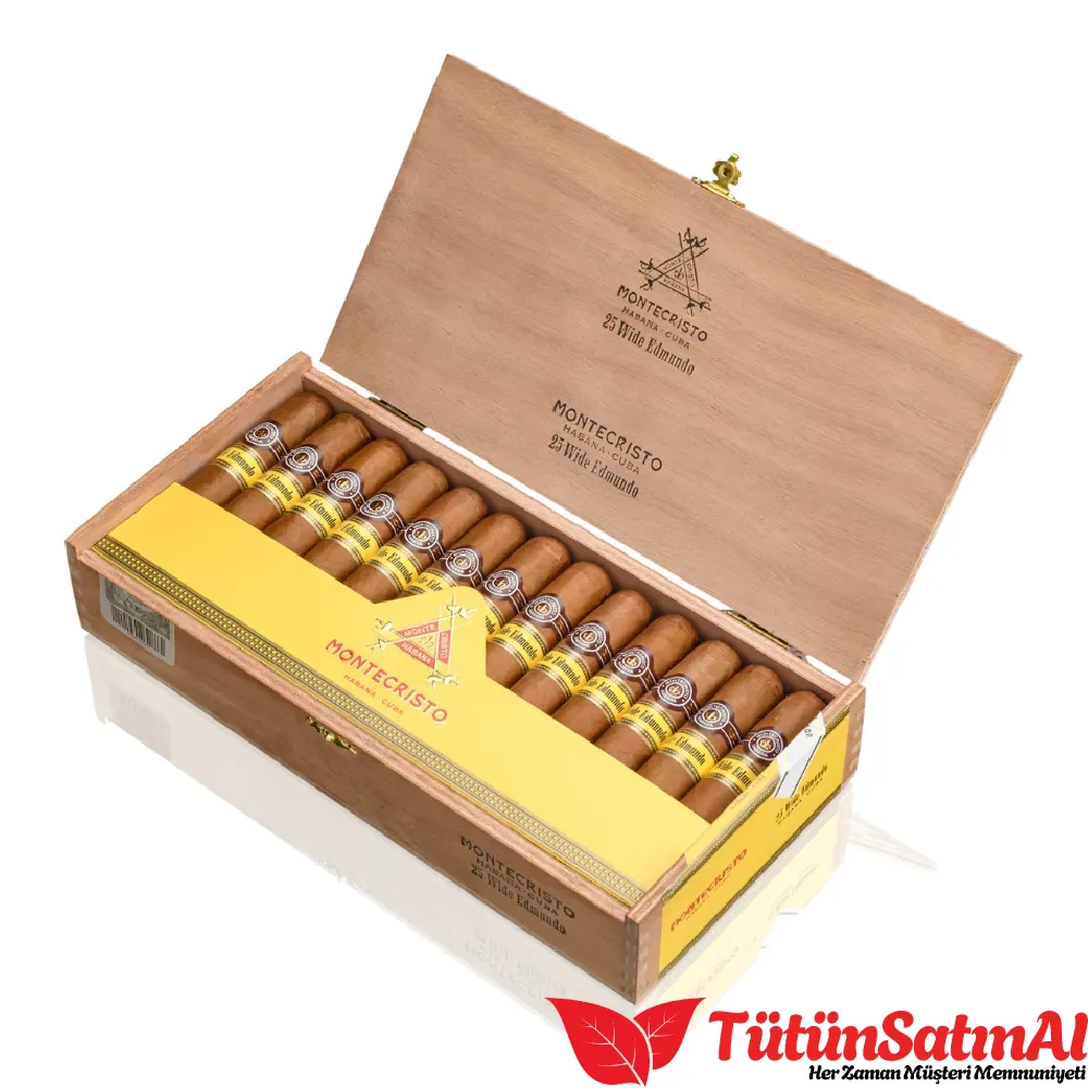 montecristo-wide-edmundo-25s-puro-tutuncesitleri50.webp Montecristo Wide Edmundo 25's Puro - Görsel 1
