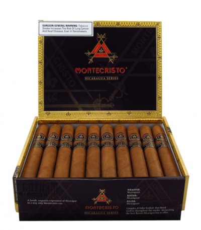 Montecristo Nicaragua Series Toro açık kutu