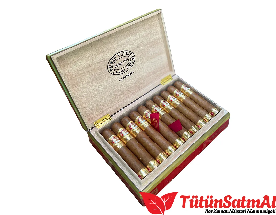 no677.webp Romeo y Julieta Línea de Oro Hidalgos 20’li Ahşap Kutu - Görsel 1