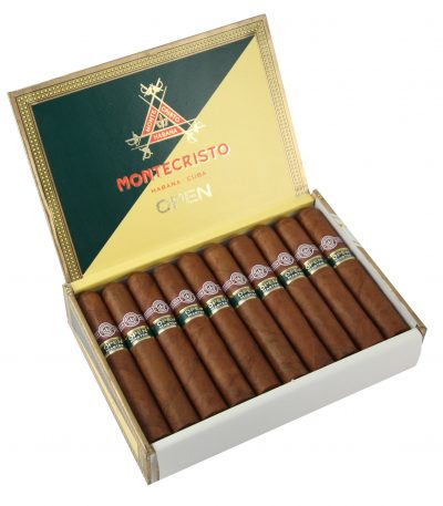 Montecristo Open Master 20’li ahşap kutu, açık kutu görünümü
