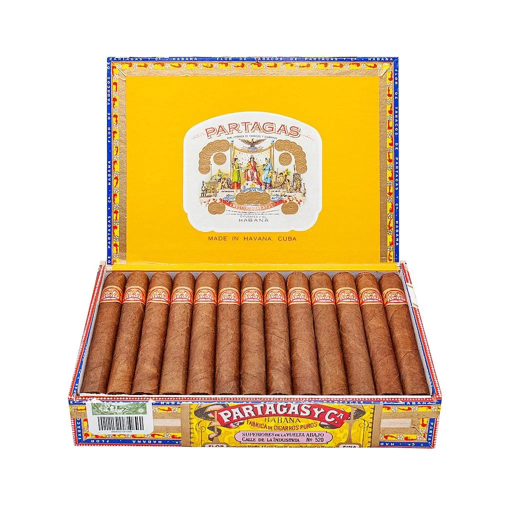Partagás Aristocrats 25’li açık puro kutusu