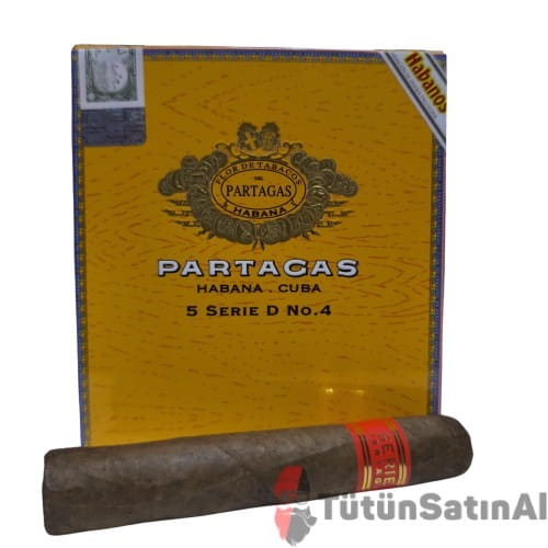 partagas-habana-cuba-5-series-d-no-4-tutuncesitleri50.jpg Partagas Habana Cuba 5 Series D No .4 - 5's Gift Pack (Dominic) - Görsel 1