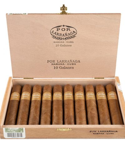 Por Larrañaga Galanes 10’lu açık ahşap puro kutusu