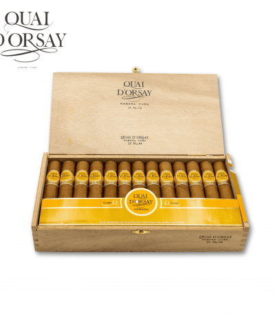 Quai d’Orsay No. 54 25’li açık ahşap puro kutusu