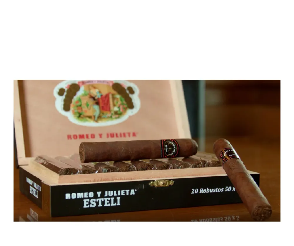 romeo-y-julieta-esteli-robusto-puro-tutuncesitleri50.webp Romeo y Julieta Estelí Robusto 20’li Ahşap Kutu - Görsel 1