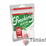 Smoking Menthol Slim Size Poşet Filtre 6mm