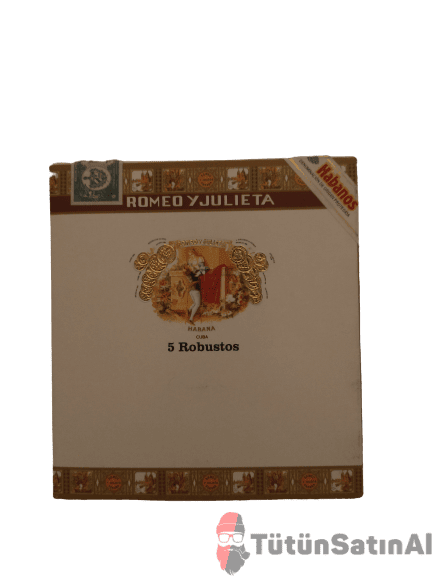 urun-6127ecd47e02c.png Romeo Julieta 5 Robustos (Dominic) - Görsel 1