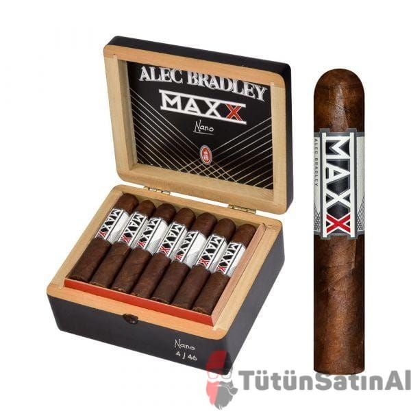 urun-612cb75f9d114.jpg Alec Bradley MAXX Nano Puro – 24'lü Ahşap Kutu - Görsel 1