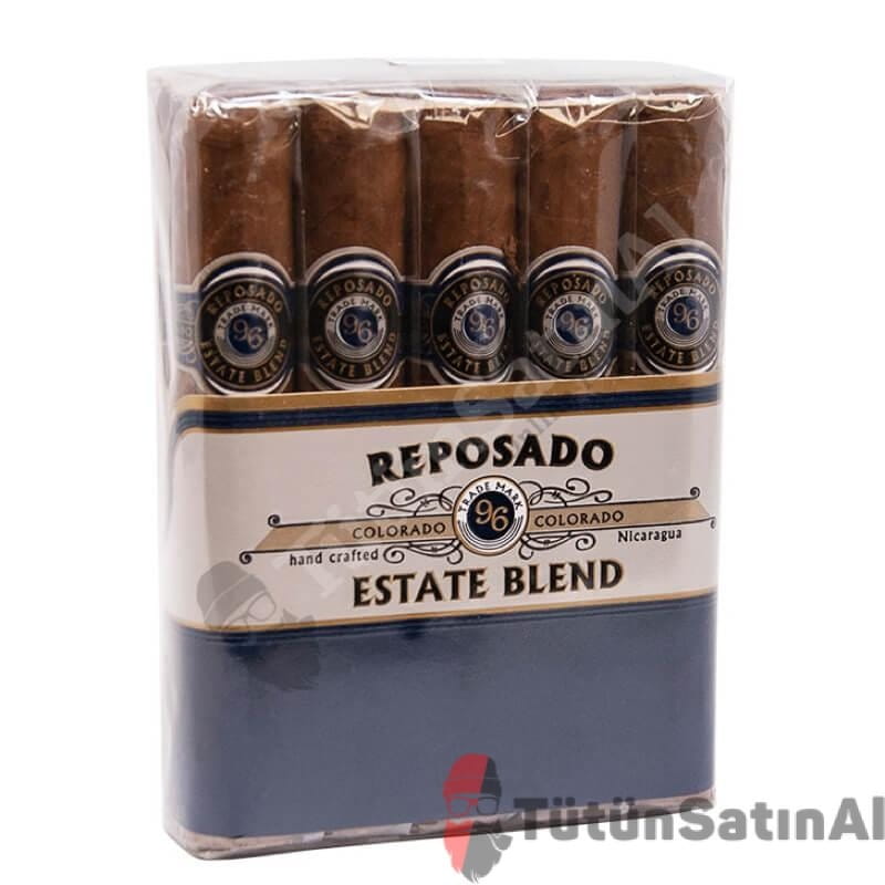 urun-62fb6d39a2520.jpg Reposado Estate Blend Robusto 10'lu - Görsel 1