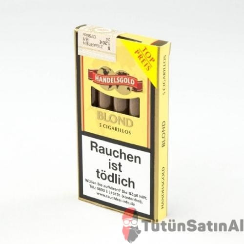 urun-6357c91ae1793.jpg Handelsgold Blond 5 Cigarillos - Görsel 1