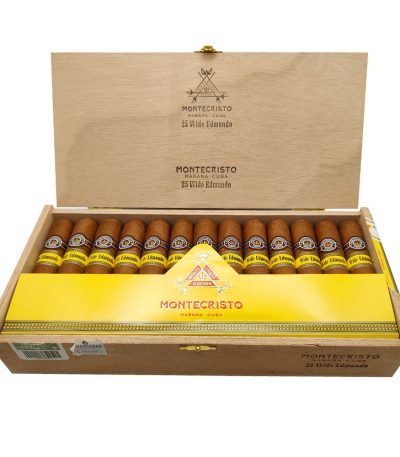Montecristo Wide Edmundo 25 adetlik açık kutu